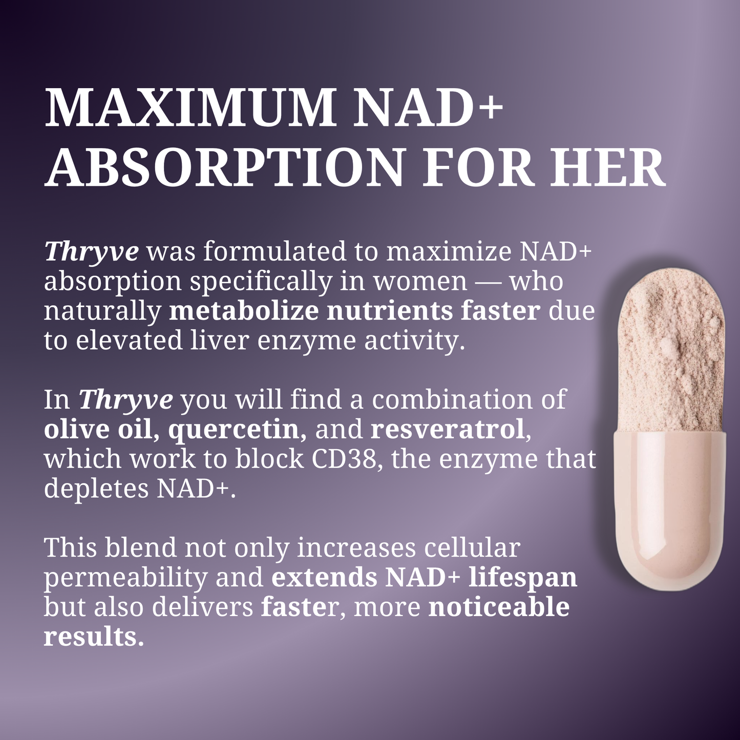 Thryve® NAD+ Blend For Her