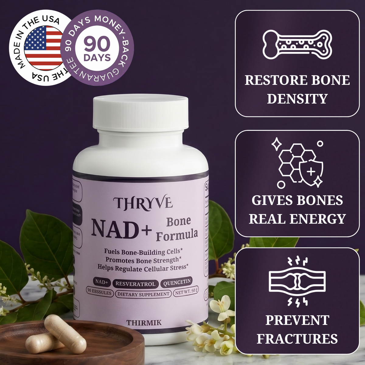 Thryve NAD+ Bone Formula