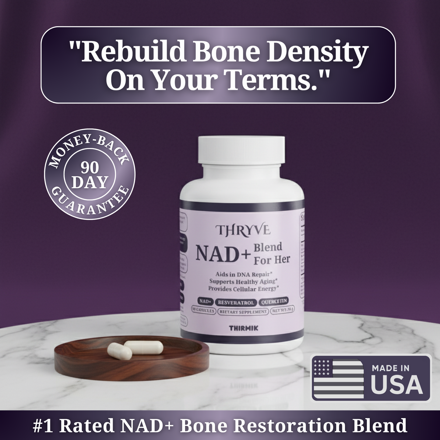 Thryve® NAD+ Blend For Her | Strong Bones Formula