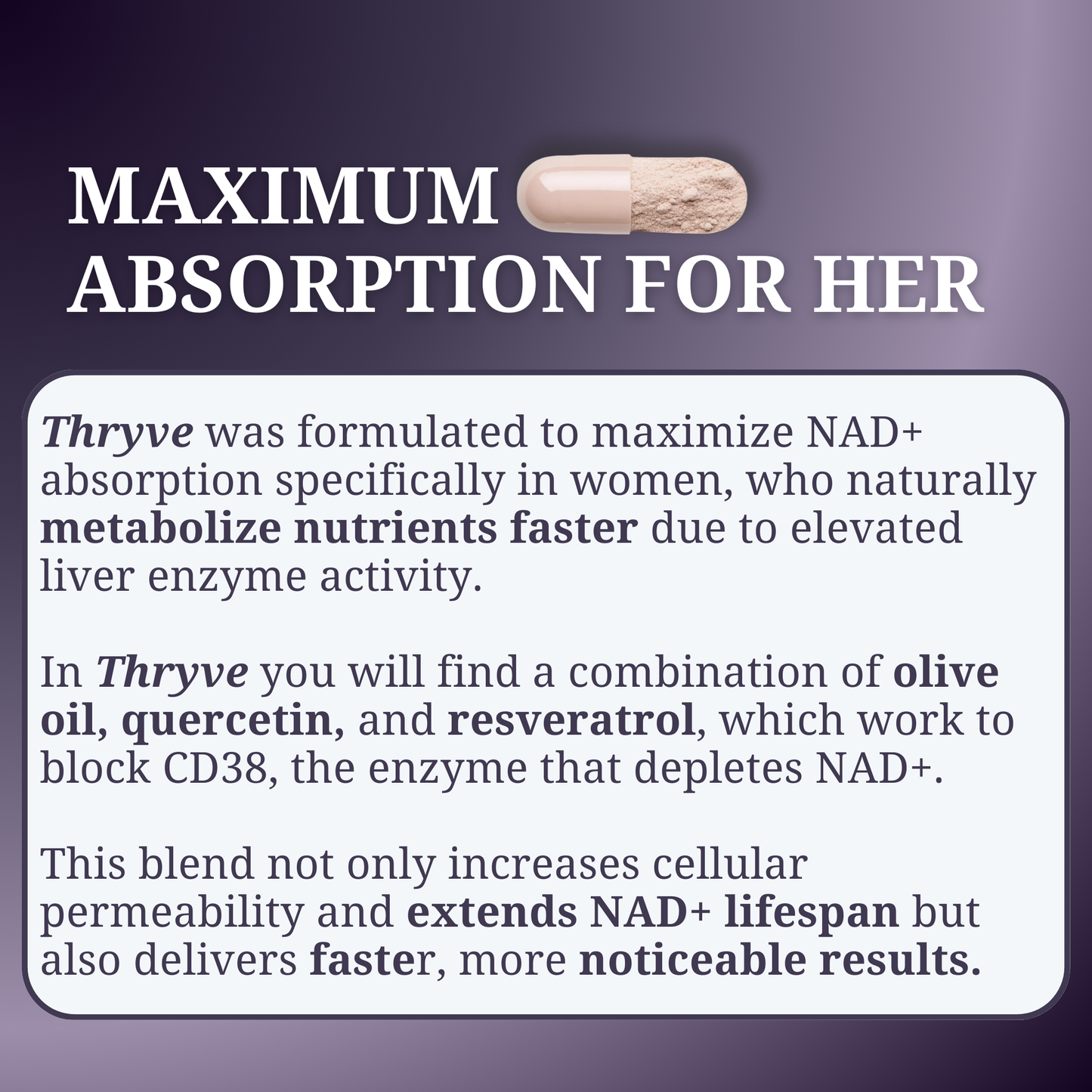 Thryve® NAD+ Bone Formula